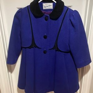 Girls size 6 Rothschild dress coat. Like new